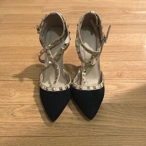 Studed heels